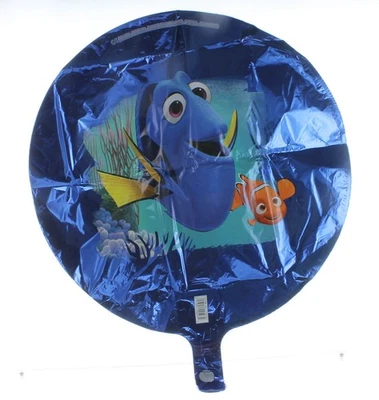 18" Finding Dory Round Shaped Mylar Foil Balloon Party Decorations - Image 1 of 3
