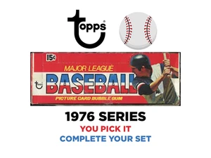 1976 Series Topps Baseball Cards - You Pick It - Picture 1 of 58