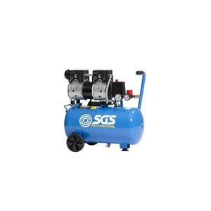 SGS 24L Air Compressor Pro Super Silent, 1HP 4.5CFM Low Noise w/ Wheels & Handle - Picture 1 of 1