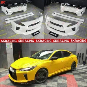 PP Unpainted Front Rear Bumper Diffuser Lip Kits Fits Nissan Altima Sentra 2019+ - Picture 1 of 51