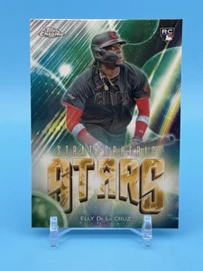 2024 Topps Chrome Update - Elly de la Cruz - Stratospheric Stars #SSC10 - Picture 1 of 2