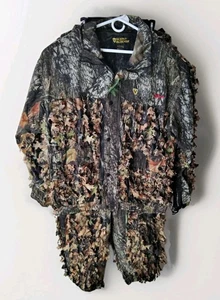 Mossy Oak Scent Blocker Plus Size 2XL Jacket Pants Camo 3D Real Leaf - Picture 1 of 17