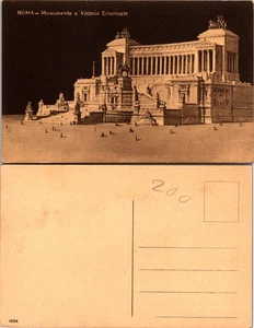 Postal de Roma Monumento Vittorio Emanuele - Recuerdo histórico de Italia - Imagen 1 de 1