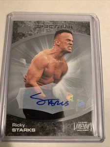 2021 Upper Deck AEW Spectrum Ricky Sharks Auto RC #13 - Picture 1 of 4