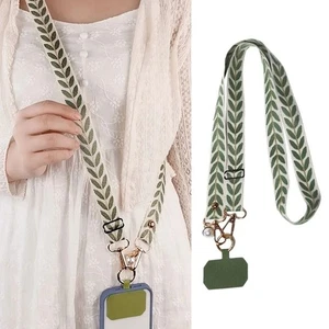 1Pcs Long Phone Strap Adjustable Cell Phone Lanyard Mobile Phone Rope Women - Photo 1 sur 18