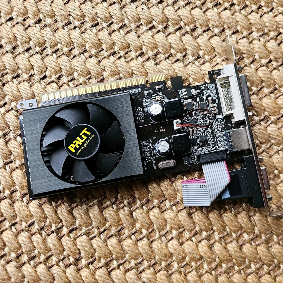 Nvidia GF210 1GB PCI-E Graphics Card - HDMI, DVI & VGA - Image 1 of 3