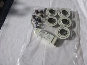 Verkaufe 5 Einbaustrahler von Reggiani plus Trafo dazu - Bild 1 von 5