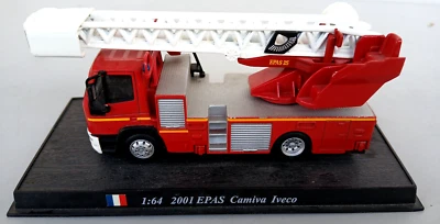 Modellino Camion Pompieri EPAS CAMIVA IVECO 2001 SCALA 1:64 Vigili del Fuoco - Immagine 1 di 2