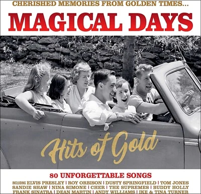 80 UNFORGETTABLE SONGS - HITS OF GOLD * New 3-CD Set * All Orig 50's & 60's Hits - Image 1 of 2