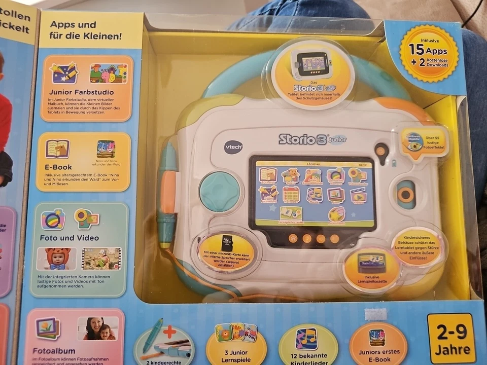 VTech Storio 3 Junior 80-147904 Kindertablet Lern Tablet OVP Kinder - Bild 1 von 1