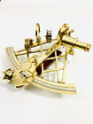 Nautical Brass Finish 11" Sextant Vintage Ship Navigation Instruments Sextant