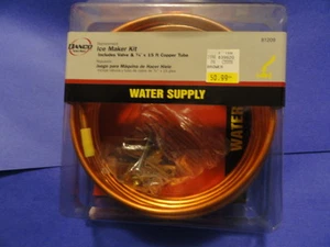 DANCO 1/4 INCH WATER SUPPLY ICE MAKER KIT 81209 - Picture 1 of 3