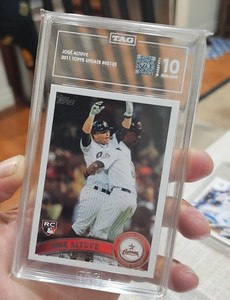 2011 Topps Update #US132 Jose Altuve Houston Astros RC Rookie TAG 10 (978)