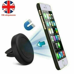 Car Mount Magnetic Phone Holder Grip Universal Stand Cradle Air Vent Car Holder - Picture 1 of 10