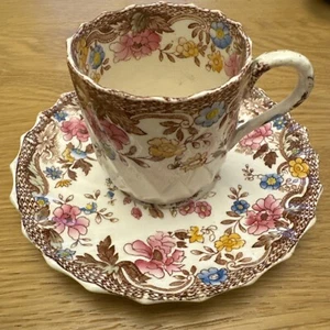 Porzellan Sammeltasse Gedeck sehr alt Mocca Tasse - Bild 1 von 4