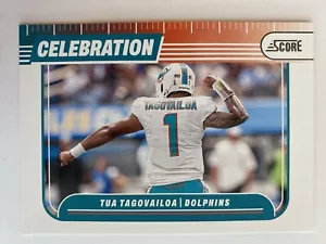 2024 Score Football - Celebration #C-TTA Tua Tagovailoa - Picture 1 of 2