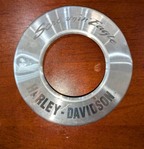 Harley Davidson Screamin Eagle Twin Cam Air Cleaner Cover Insert Round OEM - Picture 1 of 8