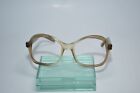True Vintage Vam 801B Eyeglasses Frames Translucent Brown Usa 1950S