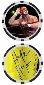 HULK HOGAN - WRESTLING LEGEND - POKER CHIP - ****SIGNED/AUTO*** - Picture 1 of 2