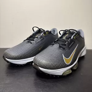 New Nike Air Zoom Infinity Tour 2 Golf Black/Gold FD0218-003 Men's Size 11 Wide - Picture 1 of 8