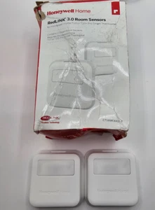 (QTY 2) Honeywell Resideo Home RedLINK 3.0 Indoor Sensors C7189R3002-2 for T10+ - Picture 1 of 3