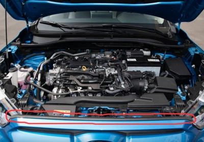 Nuevo sello de capó a parte delantera para Toyota Corolla Cross 2022-2025 53395-0A060 Foto 1 de 2