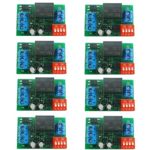8xDC 12 V modulo relè interruttore spegnimento interruttore trigger ritardo auto per sensore porta auto - Foto 1 di 13