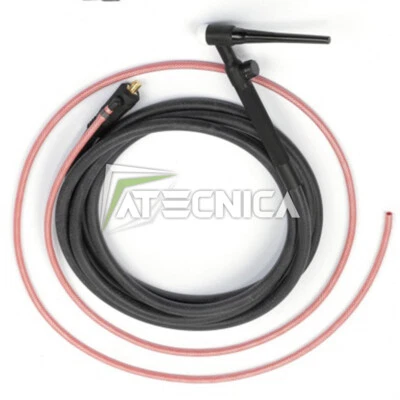 Torche de soudage TIG 17V 140A avec valve Trafimet, câble 4 m connexion 10-25mm - Photo 1/2