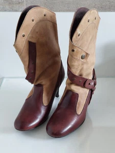 Stiefel Westernstyle von Diesel , Echtleder,  Gr. 37 - Bild 1 von 8