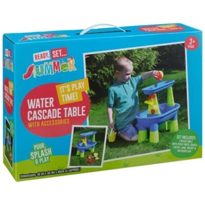 Water Cascade Table With Accessories Great For Some Active Outdoor Kids Playtime - Picture 1 of 9