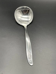 Oneida Custom Roseanne Stainless Silverware Flatware Rose Gravy Ladle - Picture 1 of 7