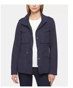 Levi's Women Lightweight Cotton Field Jacket Blue Size L - Picture 1 of 2