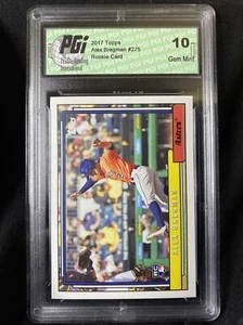 2017 Topps Alex Bregman #275 RC PGI GEM MINT 10 - Bild 1 von 2