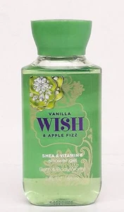  1 Bath Body Works VANILLA WISH & APPLE FIZZ Travel Size SHOWER GEL - Picture 1 of 1