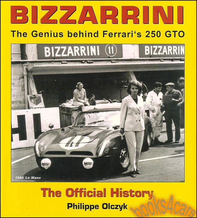 LIBRO BIZZARRINI FERRARI GTO GENIUS BIZARINI BIZARINNI GT STRADA 5300 GIOTTO 250  Foto 1 de 1