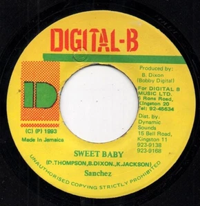 SANCHEZ sweet baby DIGITAL B RECORDS. - Picture 1 of 1