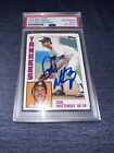 Don Mattingly Signed 1984 Topps Rookie Card New York Yankees Psa/Dna #2