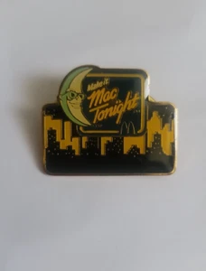 Pin Make it Mac Tonight McDonalds Old Moon Cityscape años 80 (jp35 - Imagen 1 de 2
