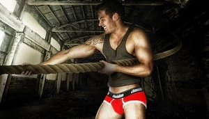 Aussiebum Underwear RED Mens Brief FAST SHIPPING Size S M L XL - Picture 1 of 1