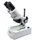 Stereoscopic Microscope, 45 Degree Binocular Head, Adjustable Pillar -Eisco Labs
