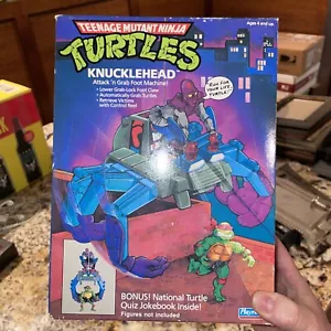 Teenage Mutant Ninja Turtles TMNT Playmates Knucklehead Nuevo en caja Sellado 1988 - Imagen 1 de 8