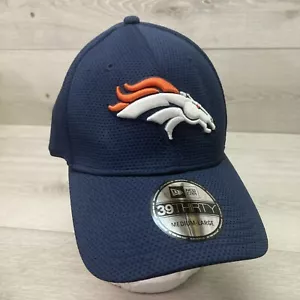Denver Broncos Mütze New Era marineblau Team Kopfbedeckung 39Thirty Kappe Trikot M/L - Bild 1 von 9