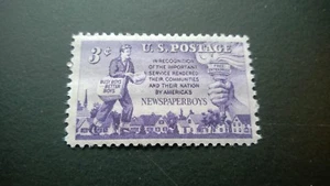 3 CENTS "ZEITUNGSJUNGEN" VINTAGE BRIEFMARKE UNITED STATES - Bild 1 von 3