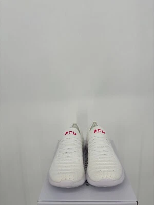 APL Mujer TechLoom Wave Híbrido Zapatos para Correr 7 Blanco Neón Rosa Tejido Ligero Foto 1 de 4