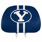 BYU Cougars Full Printed Headrest Cover Pair [NEW] NCAA Seat Rest Fanmats