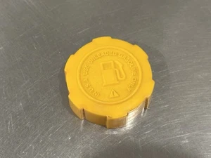 Yellow OEM Fuel Cap For All Brands Listed Gas Tank Pressure Washer Lawn Mower - Picture 1 of 7