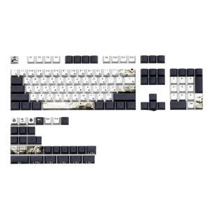 133 Touches Keycaps PBT Cherry Keycap Set Touches Japonaises Personnalisées3081 - Afbeelding 1 van 6