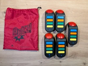 5x Orig. Sony PS3 Buzzer - Ohne Empfänger - Ersatz Controller Buzz • Playstation - Bild 1 von 4