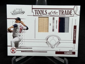 2005 Playoff Absolute Tools of the Trade Roger Clemens Bat Prime Patch Jersey - Picture 1 of 4