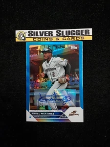 2023 Angel Martinez Topps Pro Debut Auto Blue /150 #PD-43 Akron Rubber Ducks - Picture 1 of 2